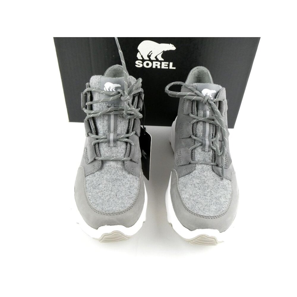 Sorel Women's Kinetic Breakthru Caribou Waterproof Insulated Boots 9.5 Quarry/Se